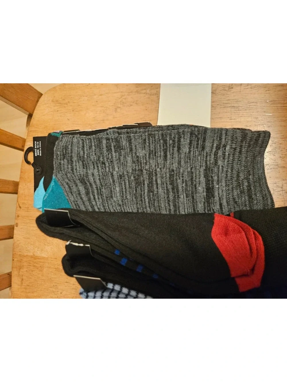 Alexander Julian Colours Men's Dress Socks 7 Pair Pack Size 10-13 Cotton NWT